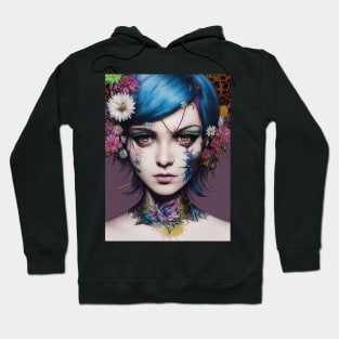 Psychedelic Snow White Hoodie